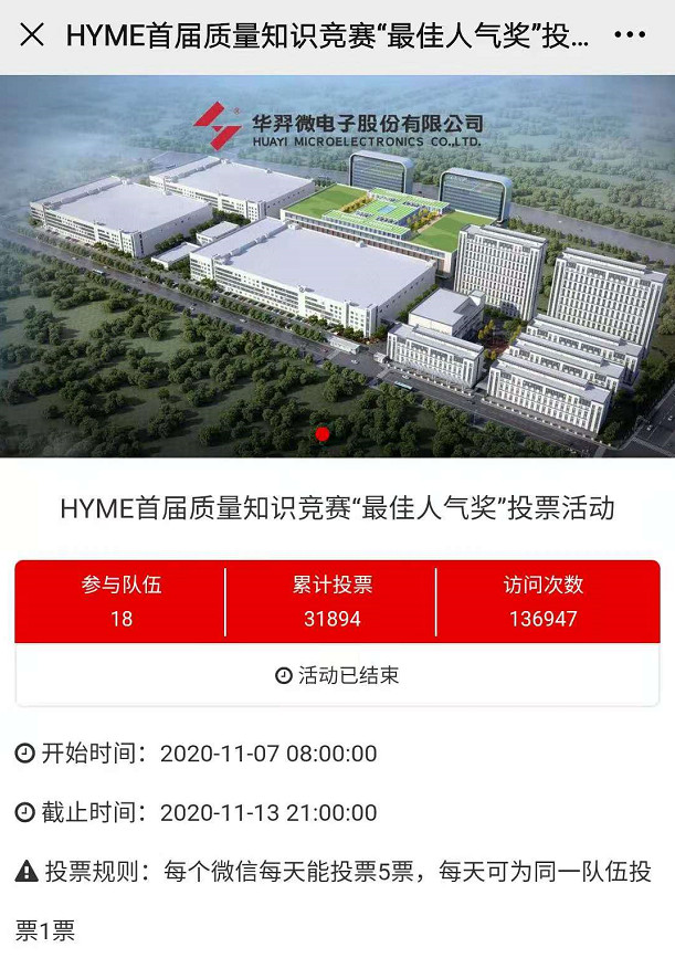 ks凯时微电举办首届质量知识竞赛